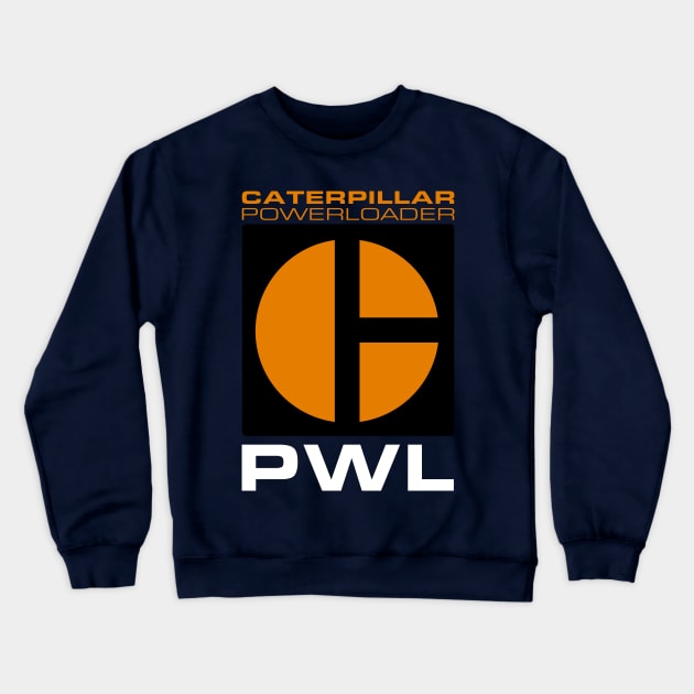 PWL Caterpillar Powerloader Crewneck Sweatshirt by Meta Cortex